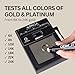 GemOro Auracle Analyzer Gold Tester | Accurate Compact Portable Electronic High Karat Gold & Platinum Tester | Precision Jewelry Tool with Expert Professional Reading & Accuracy
