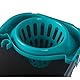 Beldray Moppeimer & Wringer – 16L, Ergonomisches abgeschrägtes Design, Einfaches Ausgießen/Entleeren, Abnehmbarer Wringer, Starker & robuster Kunststoff, Praktischer Tragegriff, Grau/Blau