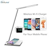 4-Farben einstellbar / 5-Level-Dimmer LED-Beleuchtung, die für die Arbeit oder Freizeitzwecke geeignet ist. Regelmäßige Offline-Modus kann eine hohe Energieeffizienz und Sicherheit zu erreichen. Lampe kann durch eine einfache Hand zu berühren, elegante und kompakte Bauweise, viel mehr Platz sparende und gut organisierte gesteuert werden, wenn Sie Ihre Geräte aufladen.