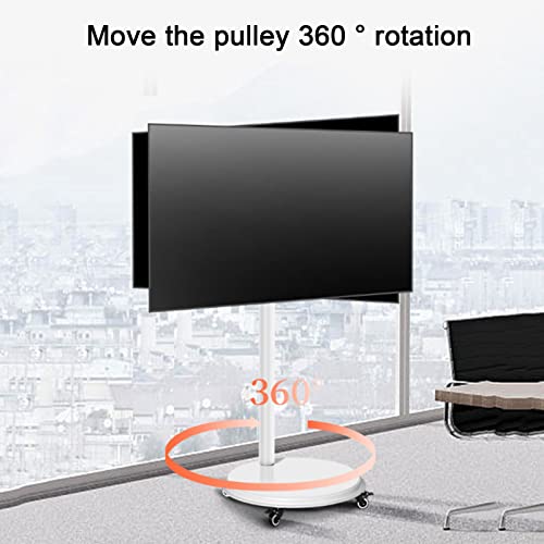 Soporte móvil para TV 24-43 pulgadas ajustable en altura miniatura 3
