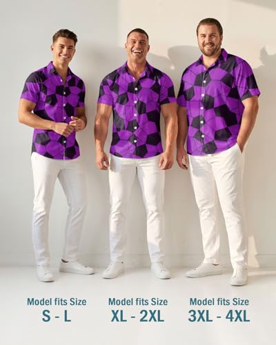 Image of 99TIMORO Funny Film Summer Button Down Shirt Men Short Sleeve Top