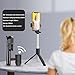 Selfie Stick Tripod with Remote, Telescopic Travel Tripod, Phone with Wireless Remote, Stand, Portable, Sturdy for Travel Selfies, All Cellphones, Video Recording