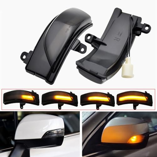Intermitentes dinámicos para Subaru Forester y Outback luces LED de espejo lateral en pack de 2 piezas 2