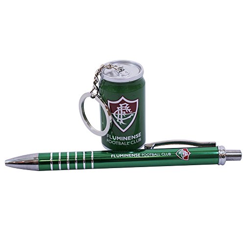 Jogo De Caneta Metal + Caneta Chaveiro Fluminense