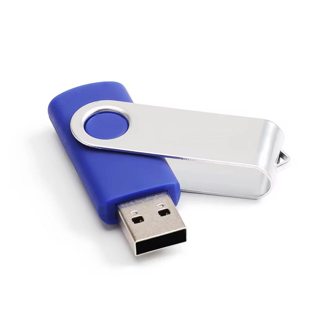 SippyTales Swivel USB Flash Drive, Blue and Silver, Portable Storage Device, Speed Upto 10mbps, 2.0, for School, Office, Laptop, Desktop, Unisex, 4GB-picture-22