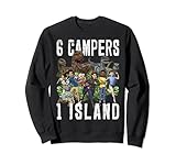 20JWCC00029A-001 Jurassic World: Camp Cretaceous 6 Campers 1 Island Sudadera