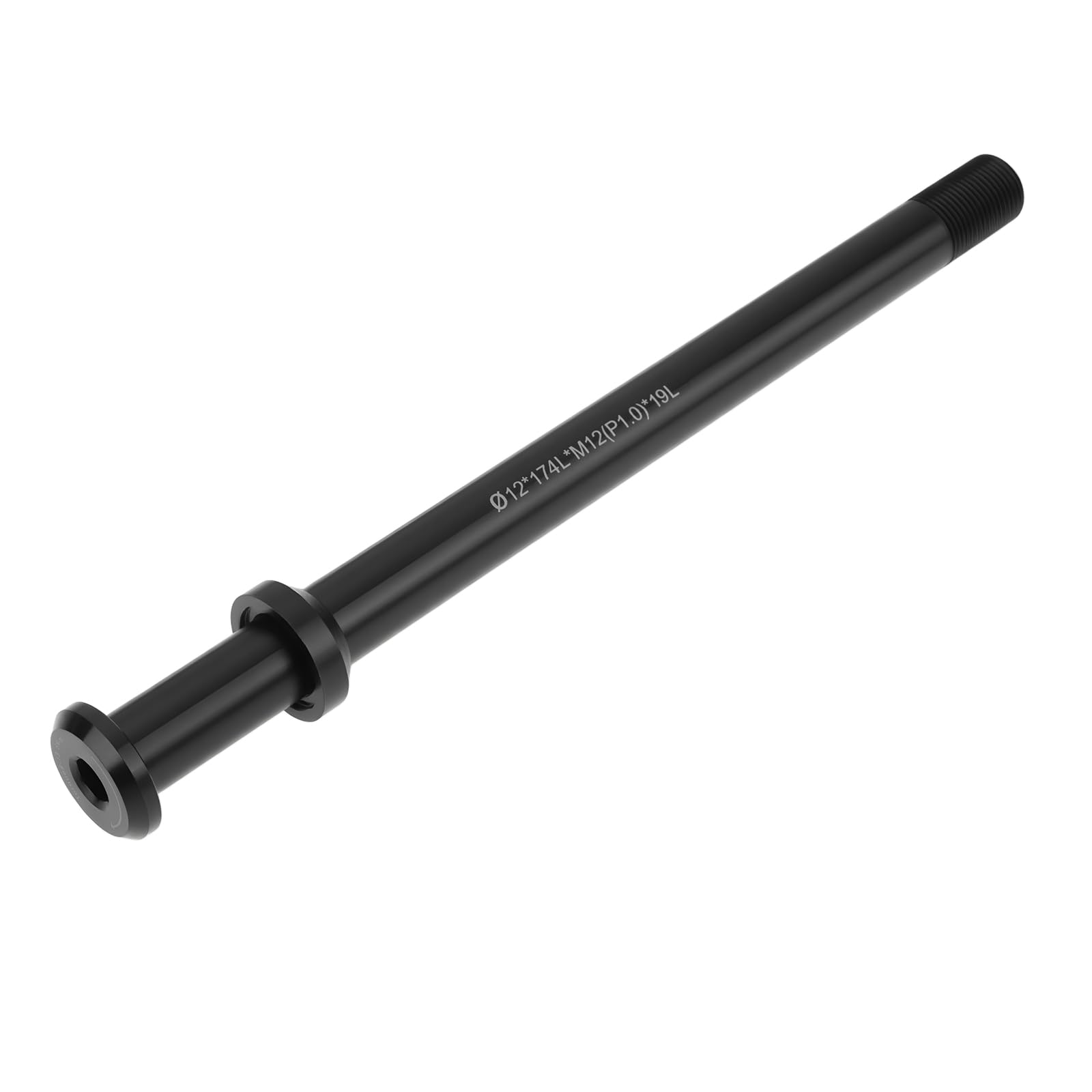 eMagTech 1x 12x148mm Bicycle Rear Wheel Thru Axle Skewer 12x1.0mm Compatible with Road Mountain Bikes 42342A-X4