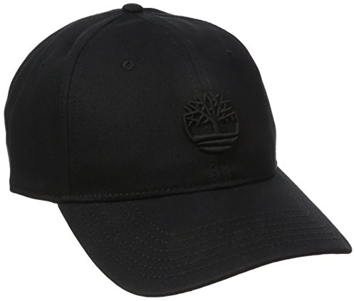Timberland Men's Cotton Baseball Cap, black, One Size