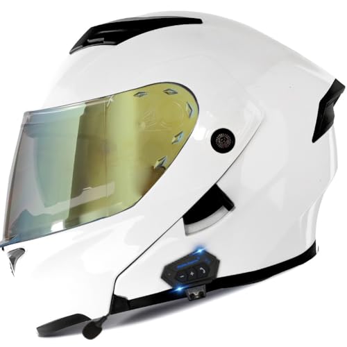 Casque intégral pour hommes et femmes avec double visière antibuée XL