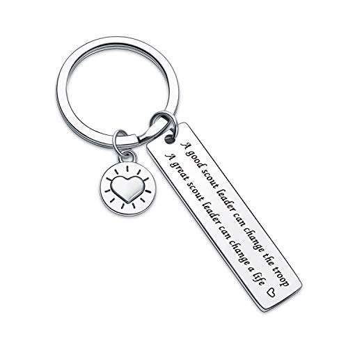 scout leader Birthday Gift Scout Master Gift Scout Troop Leader Keychain Scout Troop Leader Keyring Scout Master Keychain scoutmaster Eagle Scout Keychain Thank You Gift Scout Leader Keychain