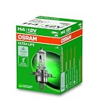 OSRAM ULTRA LIFE H4, lámpara para faros halógena, 64193ULT, automóvil de 12 V, estuche (1 unidad)