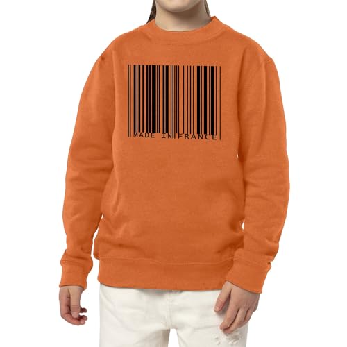 Sweatshirt enfant code barre : le pull robuste qui résiste aux lavages - 3