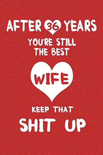 After 36 Years You're Still The Best: Anniversary Gift for Wife Who Has Everything | Unusual