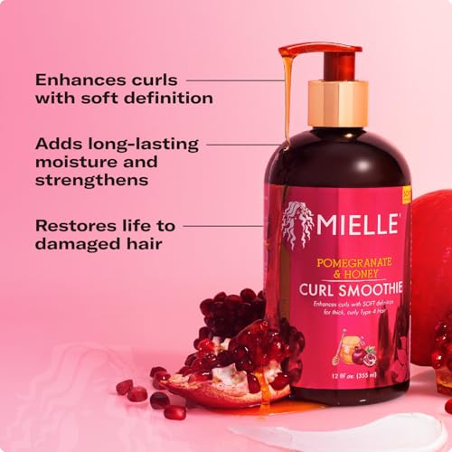 Mielle Organics Locken-Smoothie Granatapfel & Honig, 340 ml