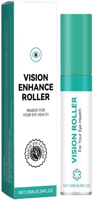 Vision Enhance Roller for Eye Health Eye Care Moisturizing Formula with Gentle Massage Design