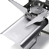 FUTURE FOX フューチャーフォックス ステンレス 遮熱板 イワタニ ジュニアバーナー 適合サイズ 各種 シングルバーナー 【南信州発アウトドアブランド】 ロゴ入り ステッカー付き