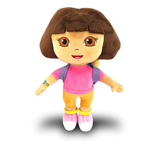 Dora The Explorer Plush Toy 11.8 Inch Stuffed Girl Doll Soft Figure Anime Plush Toy Gift For Boys And Girls Birthday Children's Day Christmas