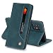 Produktbild Kompatibel mit Google Pixel 4A Brieftaschen-Schutzhülle, Ständer, TPU, stoßfest, Schutzhülle, Lederhülle, Magnetverschluss, Klappschutzhülle und 2 Kartenfächern, für (blau, 4A)