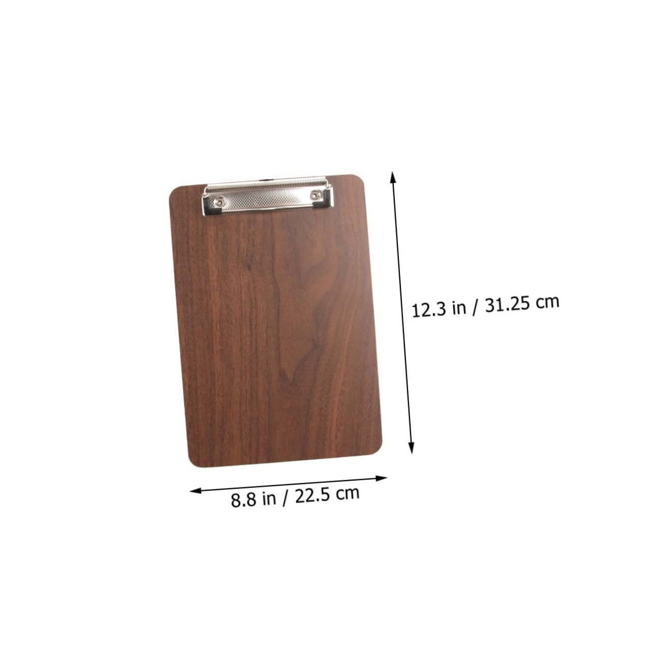 HAWILLOSCH Wooden Menu Clip Holder Practical and Useful for Dining Room Lightweight and Sturdy Telescopic Ring for Wall Mounting