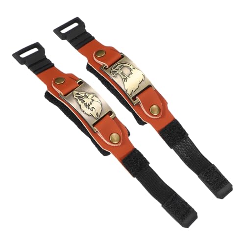 Sourdine guitare réduction du bruit des frettes lot de 2 bandes en cuir 18 x 2,3 cm