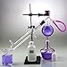 Distillatore distillazione Apparato vetreria di laboratorio Industria Scientifico Acqua Distiller for Fare etereo Olio Alcool Distiller purificatore di distillazione del kit Apparato 10pcs insiemi