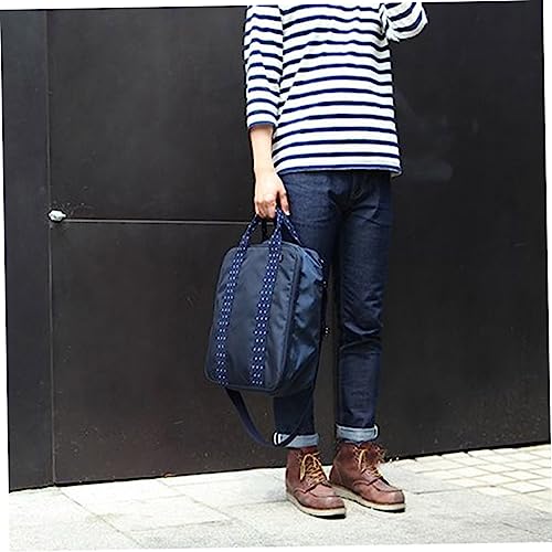 Travel Duffel Bag Luggage Tote Portable Trolley Pouch Shoulder Bag for Travel Business Blue Multi Functional Organizer for Gym Weekend Trips and Camping3