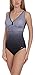 Produktbild aQuarilla Damen Badeanzug Belize (Schwarz/Grau, 40)