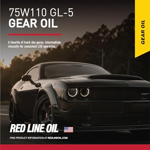 Red Line (57804) 75W110 Full Synthetic Gear Oil GL-5-1 Quart