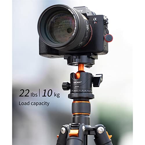 K&F Concept Sa234 4-Section Aluminum Dslr Tripod With Ball Head #TOP5