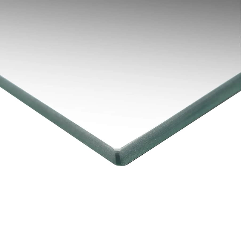 vidaXL Espejo de Pared sin Marco con Luces LED Pasillo Entrada Cuarto de Baño Ducha Aseo Colgante Decoración Habitación Salón Rectangular de Vidrio