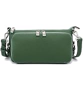 Esimileeya Genuine Leather Shoulder Bag For Women - Small Crossbody Purse With Phone Pocket & Two Straps - View #6