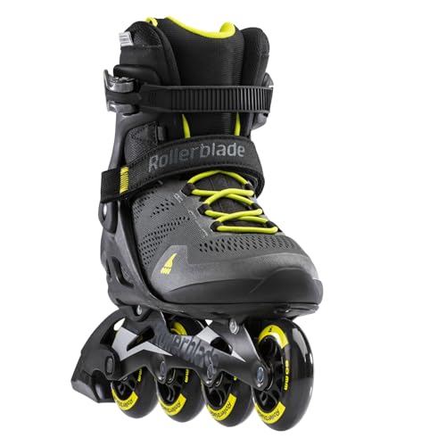 Miniatura 2 de Rollerblade Macroblade 80 295 - Patines En Línea Para Hombre, Color Negro Y Verde