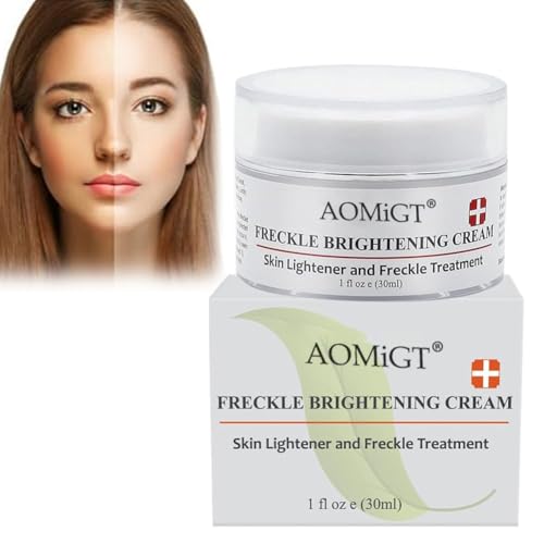 Crema Blanqueadora Para Pecas, Elimina Manchas Oscuras, Crema Hidratante Aclarante y Anti Manchas, Reduce El Melasma, Las Pecas y Las Manchas Solares, Adecuado para Todos los Tipos de Piel (30ml)