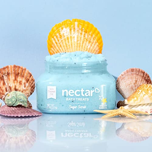 Sugar Body Scrub 8 Oz And Shea Body Butter 8 Oz (Ocean Breeze) #TOP1