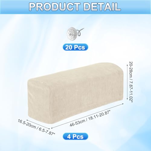 Fundas elásticas para reposabrazos que evitan manchas en sillón reclinable 3