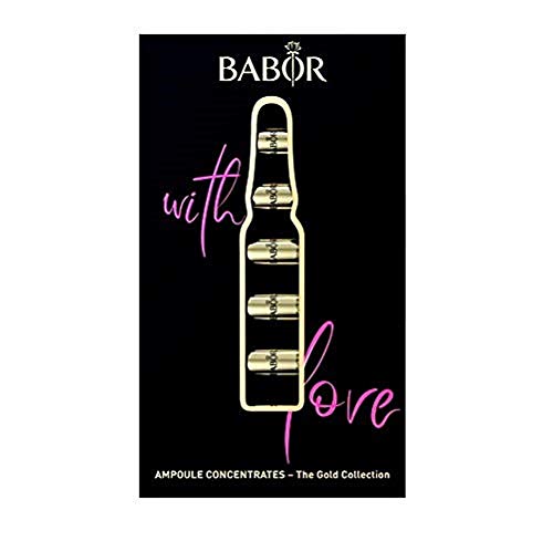 Preisvergleich Produktbild BABOR Ampoule Concentrates Geschenkset Gold Edition, Feuchtigkeitsspendende Ampullen, Beautybox, 7x2 Ml