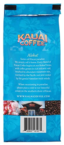 Kauai Hawaiian Ground Coffee, Koloa Estate Dark Roast (10 Oz Bag) - Gourmet Arabica Coffee From Hawaii's Largest Coffee Grower - Bold, Rich Blend #TOP5