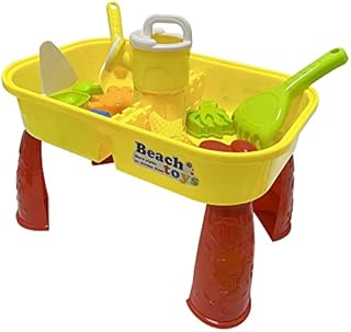 Ram© Beach Table Sand And Water Beach Table With Spade Sand Outdoor Garden Sandpit Sandbox Toy