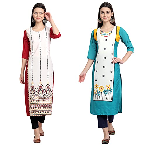 Image of Women's Crepe Regular Kurta