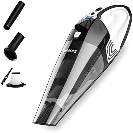 VacLife Handheld Vacuum, Hand Vacuum Cordless With High Power, Model: H-106, Black & White (VL106)