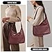 YingStar Piel Bolso Bandolera Mujer Grande Bolsos Para Universitarias Bolsa Mujer Bolso Tote Bag Piel Bolso Hombro Universidad Bolso de Mano Shopper Bolso Burdeos Imagen de YingStar Piel Bolso Bandolera Mujer Grande Bolsos Para Universitarias Bolsa Mujer Bolso Tote Bag Piel Bolso Hombro Universidad Bolso de Mano Shopper Bolso Burdeos