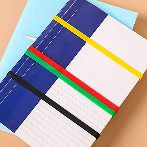 12 Pcs Silicone Rubber Bands Planner Elastic Bands Elastic Rubber Wrapping Bands For Books, Crab Traps, Art, Cooking, Wrapping, Exercise, Bag Wraps, Heat, Cold, Uv, Chemical Resistant #TOP3