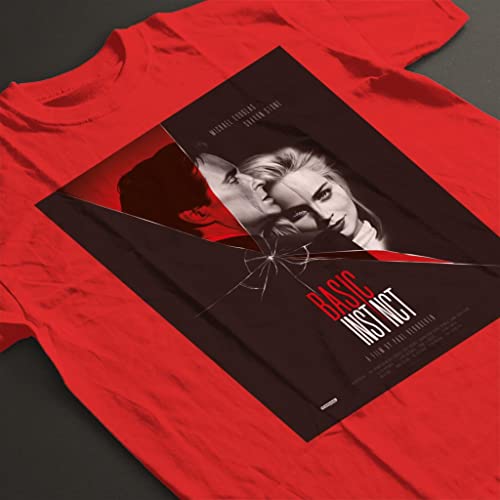 T-shirt Basic Instinct en coton haut de gamme avec impression graphique - 4
