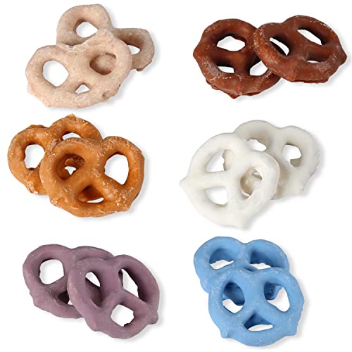 Happy Birthday Food Gifts - Yogurt Pretzels Gift - Birthday Gift Baskets - Gourmet Pretzel Gift Box - 6 Flavors (Extra Large Gift Box) #TOP2
