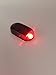 Onerbuy Solar Power Simulated Car Alarm LED Light Anti-Theft Warning Lights Flashing Security Lamp Red