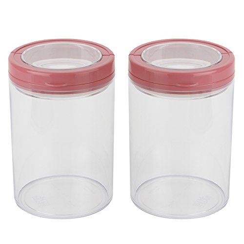 Image of Jaypee Plus Seal IT Plastic Container Set, 1 Liter, Set of 2, Pink