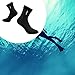 Pegciuho 3mm Neoprene Socks, Diving Socks, Wetsuit Socks, Athletic Sports Men's Swimming Socks, Black L
