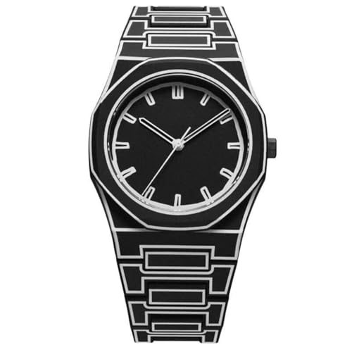 Image of WISEWALKER Men's Matte Analog Unisex Watch with Arabic Numerals Minimalist Wristwatch Stylish & Trending Fashion Watch