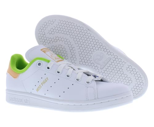 Image of adidas Stan Smith Mens Shoes Size 4, Color: Cloud White /Pantone-White