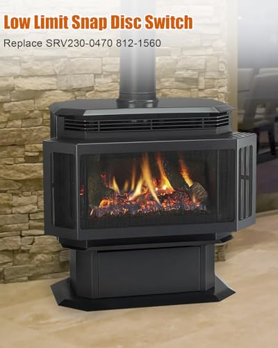 Interrupteur basse limite SRV230-0470 pour réparer la ventilation du poêle - 5